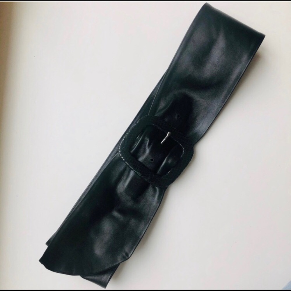 WCM New York Genuine Italian Leather Waist Belt.